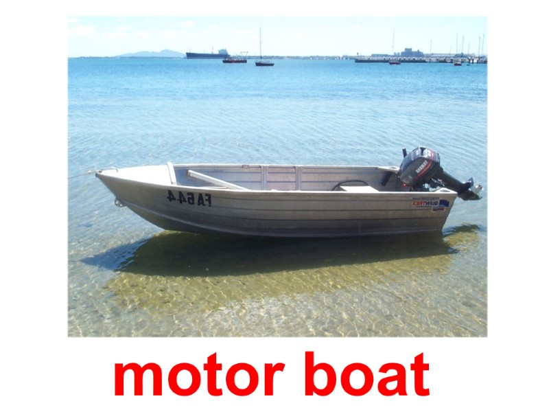 motor boat